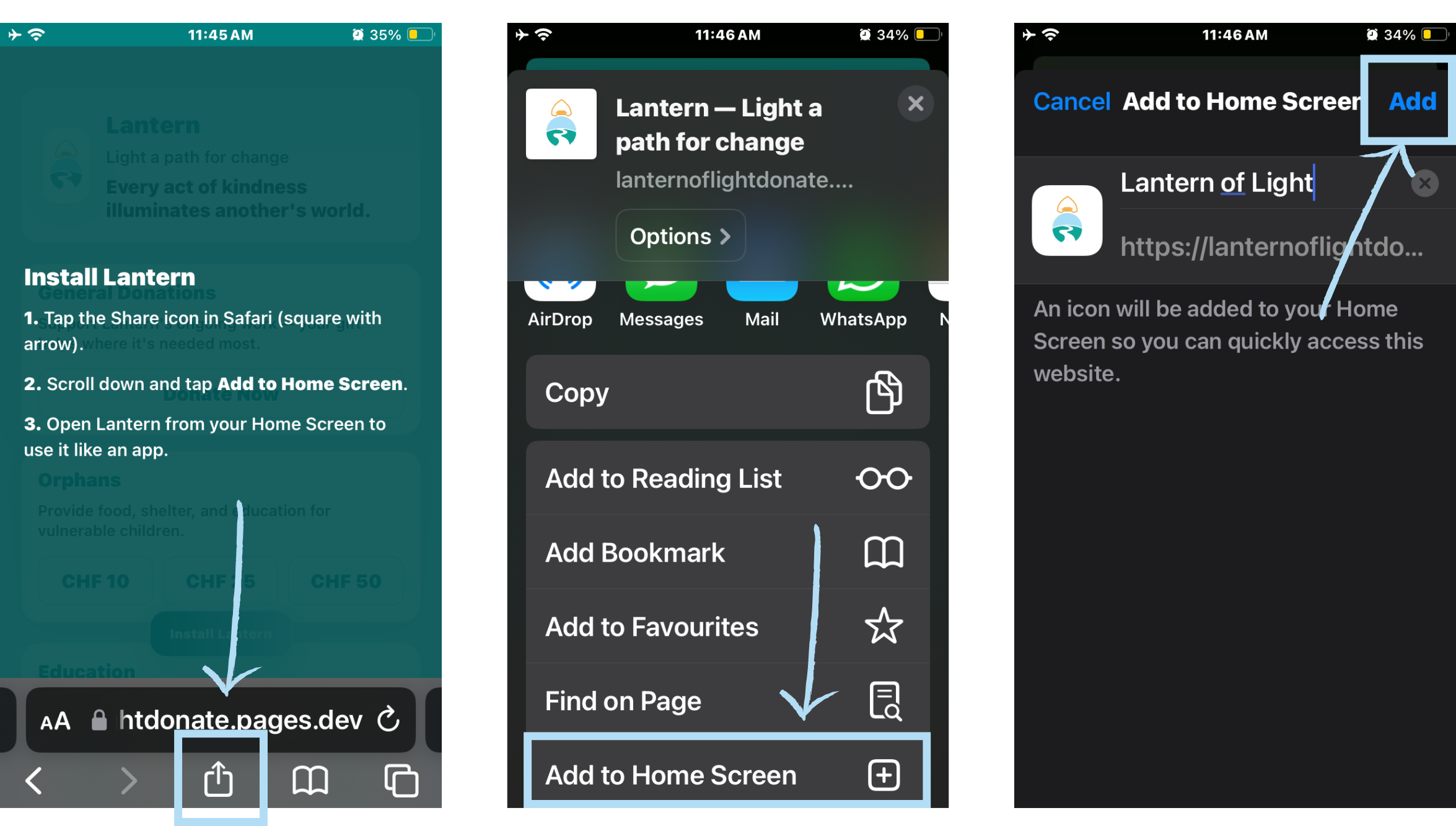 Install steps illustration